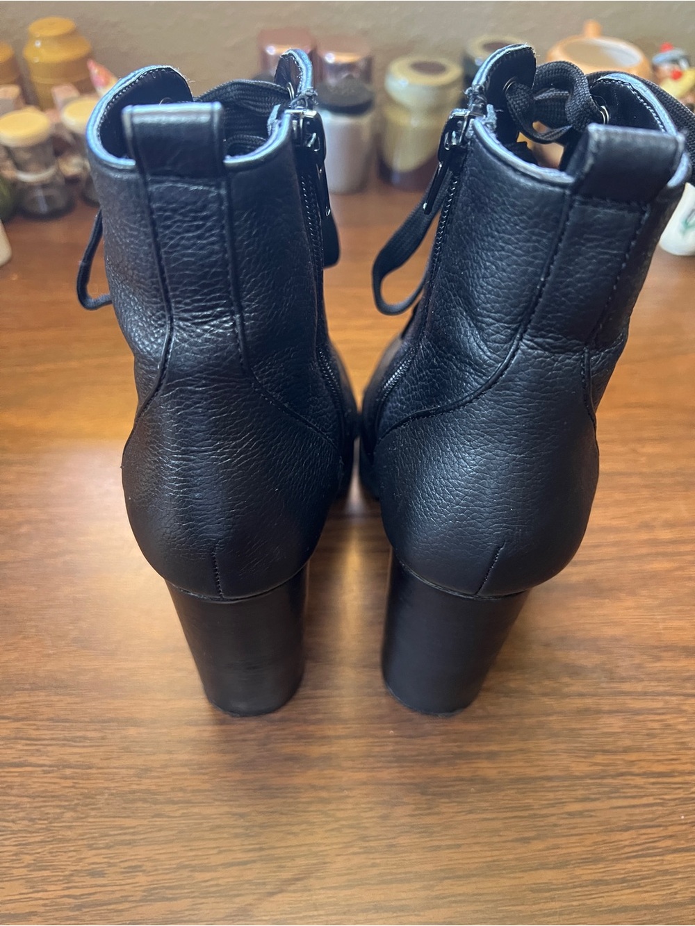 Steve Madden ‘Laurie’ Leather Heeled Boot- Size 8.5 - Picture 6 of 13